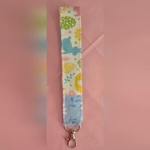 Easter Themed Keychain Wristlet Hand Sewn